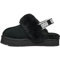 Sandale Femme - UGG - K-FUNKETTE - Daim-Nubuck - Noir - Semelle Treadlite