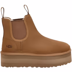 Bottes Neumel Platform Cuir Marron