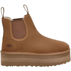 Bottes Neumel Platform Cuir Marron