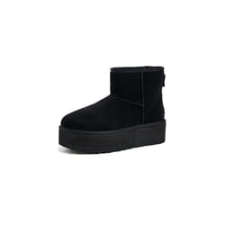 Bottes Classic Mini Platform Cuir Noir