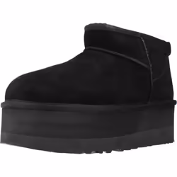 Bottes Classic Ultra Mini Platform Suede Noir