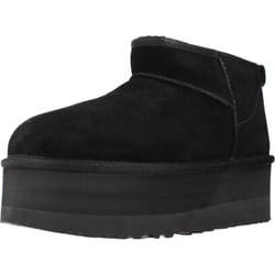 Bottes Classic Ultra Mini Platform Suede Noir