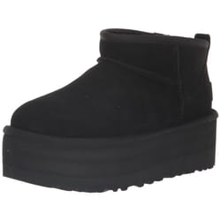 Bottes Classic Ultra Mini Platform Suede Noir