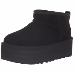 Bottes Classic Ultra Mini Platform Suede Noir