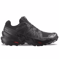 Chaussures de Trail Running Femme Salomon Speedcross 6 Gore-Tex Noir - Respirantes