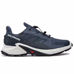 Chaussures de trail running - SALOMON - Supercross 4 Gore-Tex - Homme - Bleu