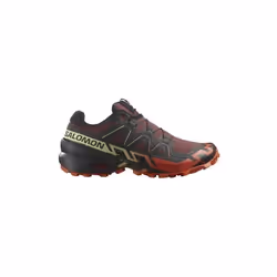 Chaussures de running - SALOMON - SPEEDCROSS 6 - Bordeaux / Noir - Trail - AH 2024