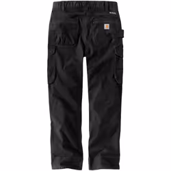 Carhartt Relaxed Fit Straight Steel Rugged Flex Ripstop Double-Front Cargo Pantalon, noir, taille 32 34 pour Hommes