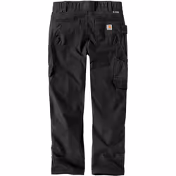 Carhartt Steel Rugged Flex Relaxed Fit Ripstop Double Front Utility Multi Pocket Work Pantalon, noir, taille 32 38 pour Hommes