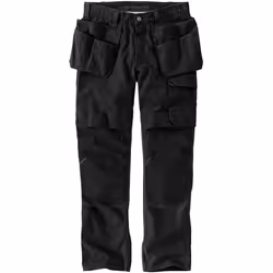 Carhartt Relaxed Straight Steel Rugged Flex Ripstop Double-Front Cargo Pantalon, noir, taille 30 pour Hommes