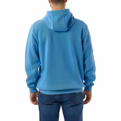 Carhartt Signature Logo Midweight Capuche, blanc-bleu, taille XS pour Hommes