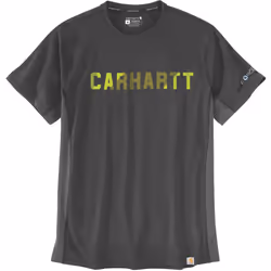 Carhartt Force Flex Block Logo T-shirt, gris, taille M pour Hommes