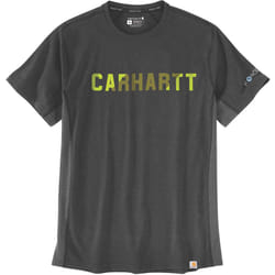 Carhartt Force Flex Block Logo T-shirt, gris, taille M pour Hommes