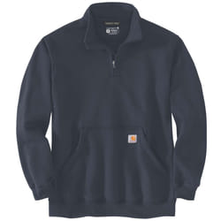 Carhartt Quarter-Zip Sweat-shirt, bleu, taille M pour Hommes