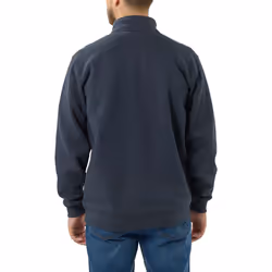 Carhartt Quarter-Zip Sweat-shirt, bleu, taille M pour Hommes