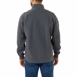 Carhartt Quarter-Zip Sweat-shirt, gris, taille XL pour Hommes