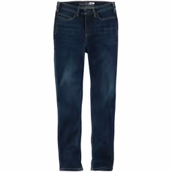 Carhartt Rugged Flex Tapered Jeans pour dames, bleu, taille 2XL 3XL pour Femmes