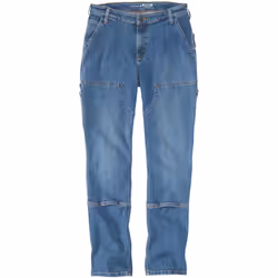 Carhartt Double Front Straight Jeans pour dames, bleu, taille XL 36 pour Femmes