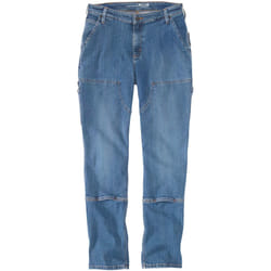 Carhartt Double Front Straight Jeans pour dames, bleu, taille M 32 pour Femmes