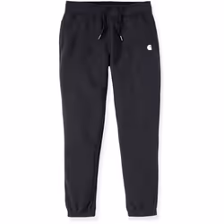 Carhartt Relaxed Fit Fleece Pantalons de survêtement pour dames, noir, taille L pour Femmes