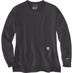 Carhartt Force Relaxed Fit Lightweight Sweat-shirt pour dames, noir, taille M pour Femmes