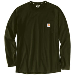 Carhartt Force Flex Pocket Chemise à manches longues, vert, taille 2XL pour Hommes