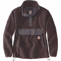 Carhartt Relaxed Fit Fleece Pull dames, pourpre, taille M pour Femmes