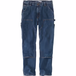 Carhartt Double-Front Logger Pantalon, bleu, taille 34 pour Hommes