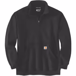Carhartt Quarter-Zip Sweat-shirt, noir, taille XL pour Hommes