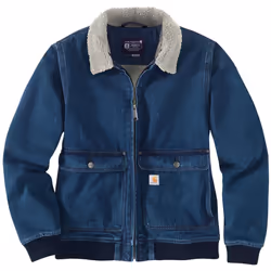 Carhartt Relaxed Fit Denim Sherpa Veste femme, bleu, taille M pour Femmes
