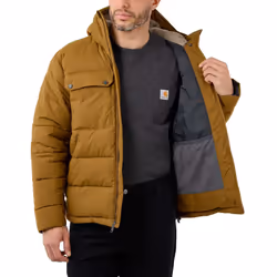 Carhartt Loose Fit Midweight Insulated Veste, brun, taille S pour Hommes