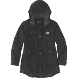 Carhartt Loose Fit Weathered Duck Manteau pour dames, noir, taille L pour Femmes