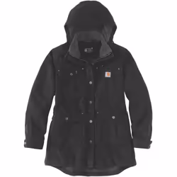 Carhartt Loose Fit Weathered Duck Manteau pour dames, noir, taille XS pour Femmes