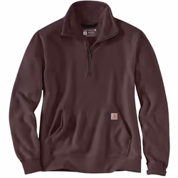 Carhartt Midweight Half Zip Sweat-shirt pour dames, pourpre, taille S pour Femmes