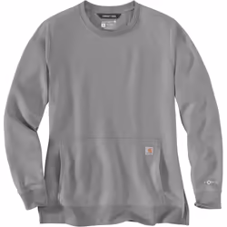 Carhartt Force Relaxed Fit Lightweight Sweat-shirt pour dames, gris, taille XS pour Femmes