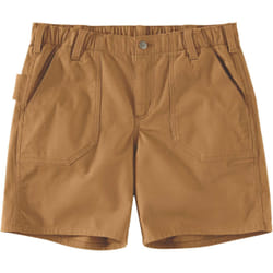 Carhartt Rugged Flex Relaxed Fit Canvas Work Shorts pour dames, brun, taille M 32 pour Femmes