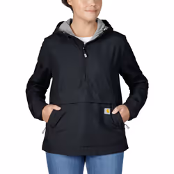 Carhartt Rain Defender Loose Fit Lightweight Packable Veste femme, noir, taille L pour Femmes