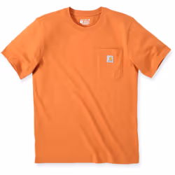 Carhartt Relaxed Fit Heavyweight K87 Pocket T-shirt, orange, taille L pour Hommes
