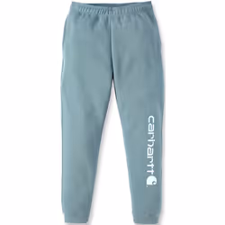 Carhartt Midweight Tapered Graphic Pantalon de survêtement, vert-bleu, taille L pour Hommes
