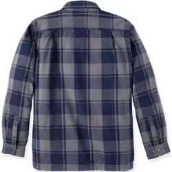 Carhartt Heavyweight Flannel Sherpa Chemise, bleu, taille 2XL pour Hommes