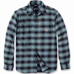 Carhartt Rugged Flex Flannel Plaid Chemise, noir-vert, taille XL pour Hommes