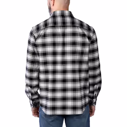 Carhartt Rugged Flex Flannel Plaid Chemise, noir-beige, taille 2XL pour Hommes