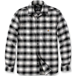 Carhartt Rugged Flex Flannel Plaid Chemise, noir-beige, taille XL pour Hommes