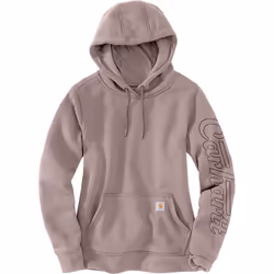 Carhartt Relaxed Fit Rain Defender Graphic Sweat à capuche pour dames, rose-beige, taille XL pour Femmes
