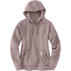 Carhartt Relaxed Fit Rain Defender Graphic Sweat à capuche pour dames, rose-beige, taille XL pour Femmes
