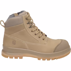 Carhartt Detroit 6’’ ZIP S3 Bottes, beige, taille 37 pour Hommes