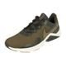 Chaussures de running Nike Legend Essential 2 pour hommes - Vert - Lacets - Tige en textile