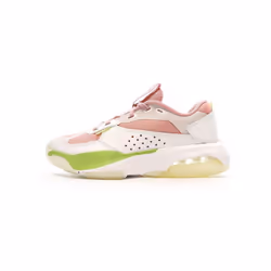 Chaussures de Basketball Blanc/Rose Femme Nike Jordan Air 200