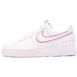 Baskets Homme Nike Air Force 1 - Blanc - Cuir - Lacets
