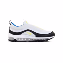Chaussures Nike Air Max 97 GS - NIKE - Blanc-Noir - Synthétique - Mixte/Enfant